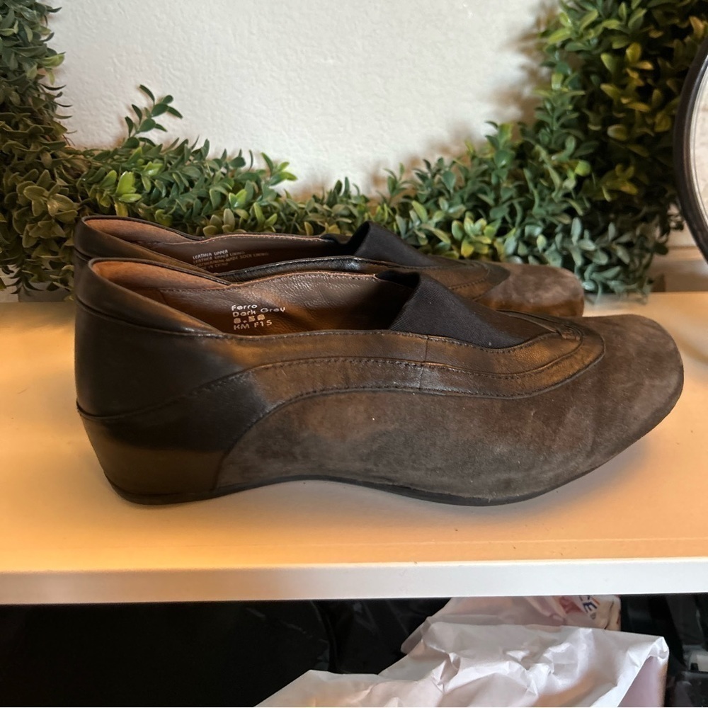 Earthies delight your feet 8.5 slip on shoes brown